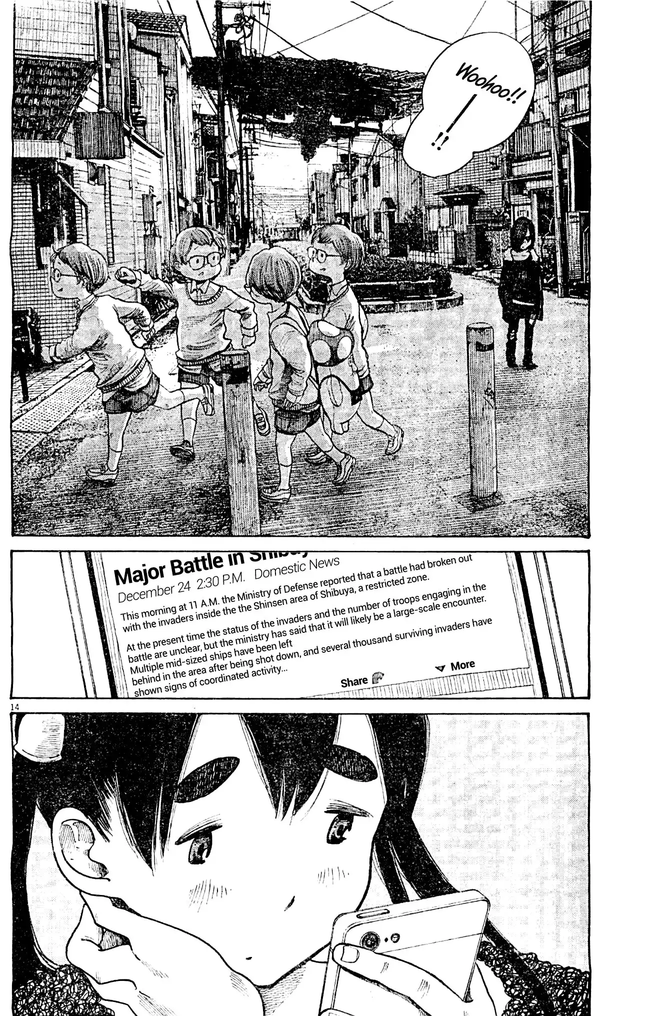 Dead Dead Demon's Dededededestruction Chapter 13 14